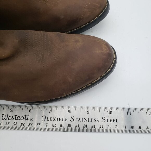 Masterson Boot Co Women's Western Cowboy Boots Sz 6 D Brown Leather RB2000Y - Picture 10 of 11